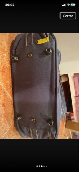 Maletín de viaje Valisa azul nuevo