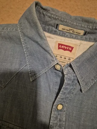 Camicia Levi's Uomo Taglia XL Blu