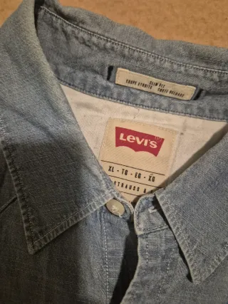 Camicia Levi's Uomo Taglia XL Blu