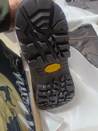 Anfibi marroni in pelle