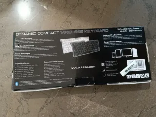 Teclado Inalámbrico Subblim Compacto Dinámico