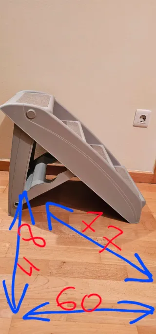 Escalera para perros 4 peldaños