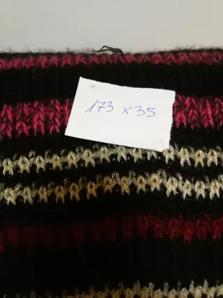 Bufanda de Lana Hecha a Mano