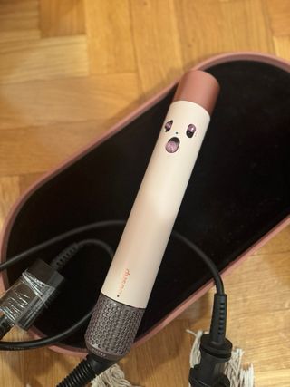 Moldeador Cabello Estilo Airwrap Beige/Rosa