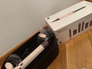 Moldeador Cabello Estilo Airwrap Beige/Rosa