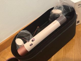 Moldeador Cabello Estilo Airwrap Beige/Rosa