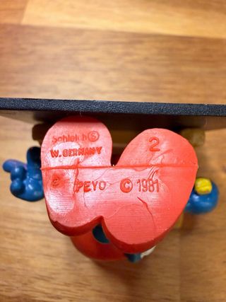 Pitufos en la escuela. Año 1981