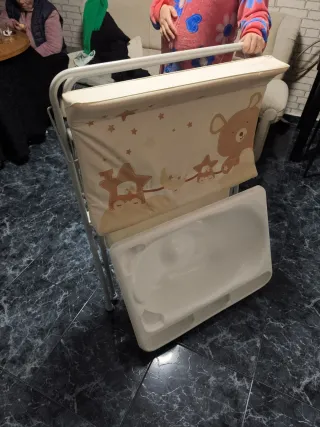 Cambiador bañera plegable bebé