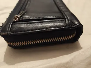 Cartera tarjetero Guess negra