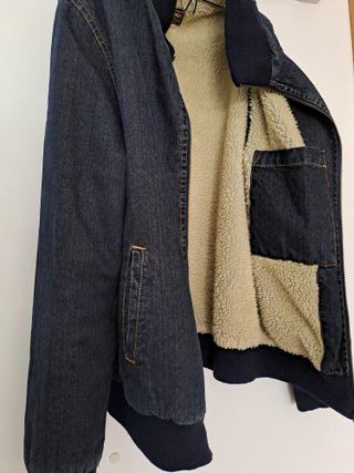 Chaqueta Lois tejana con borrego interior