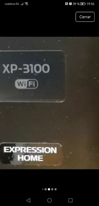 Impresora Epson XP-3100 WiFi Negra