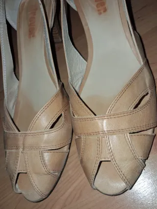 Zapatos Strovert Piel Beige Talla 40