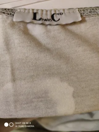 Vestido LparisC verde y morado