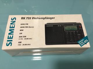 ＢＣＬラジオ　Siemens　 RK 759 Radio Siemens RK 759 Multibanda Nueva en caja de Segunda mano por