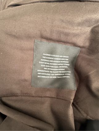 Pantalón Ermenegildo Zegna Negro