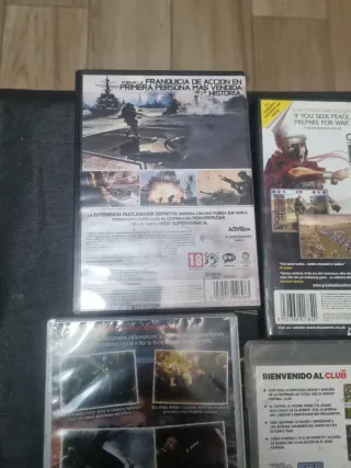 Lote de 5 Videojuegos PC, PS3 y PSP