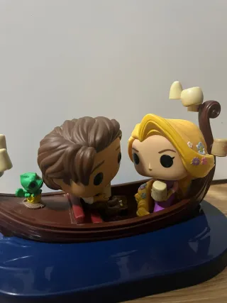 Funko Pop! Rapunzel y Flynn. Disney 100