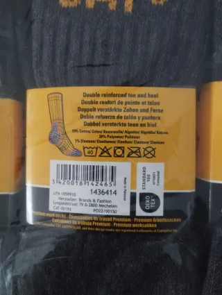 CAT Premium Work Socks 9 pares