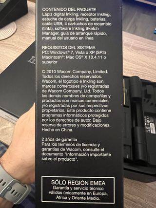 Lápiz digital Wacom Inkling