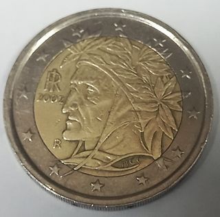 2€ Italia 2002 - Moneda Indio