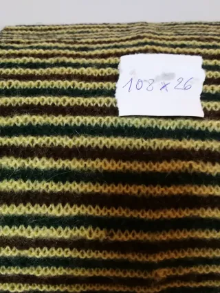 Bufanda de Lana Hecha a Mano