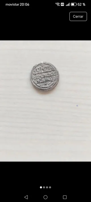 Moneda antigua Hispano-Árabe