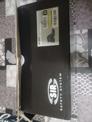 Scarpe antinfortunistiche SIR nere e arancioni