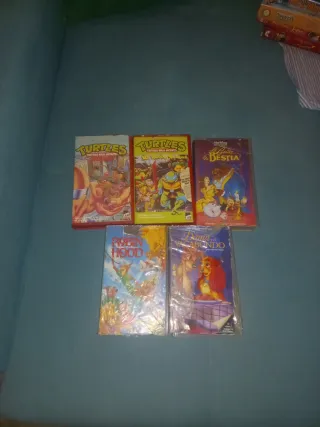 Películas VHS Disney y Animación
