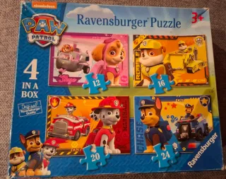 Puzzle Ravensburger Patrulla Canina 4 en 1