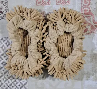 Pantofole pulisci pavimenti in microfibra