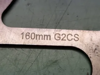 Coppia dischi freno Avid 160mm