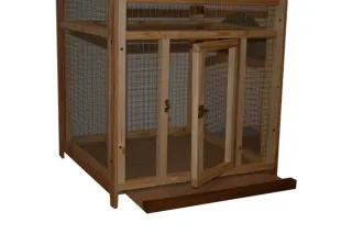 Jaula Voladero madera Exterior Pájaros - 4 Tamaños