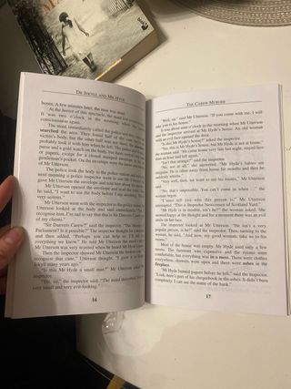 DR.JEKYLL Y MR.HYDE 4ºESO