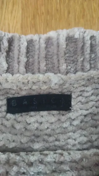 Jersey marrón de punto