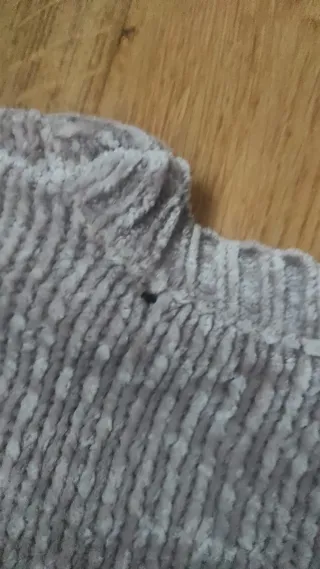 Jersey marrón de punto