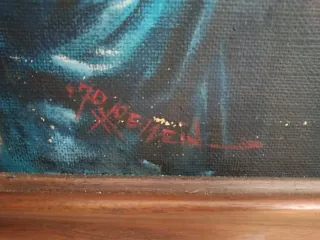 Pintura Mujer y Niña Indonesia/Malasia