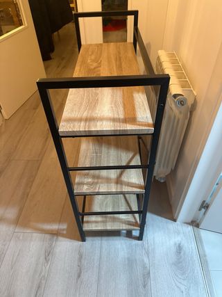 Estantería Metálica con Baldas Madera