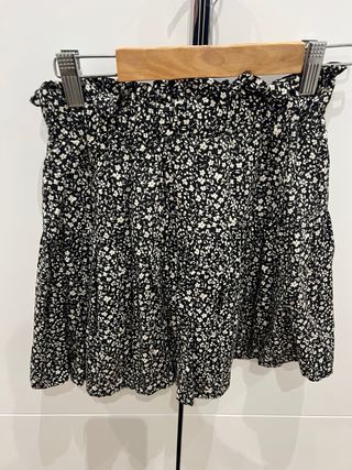 Falda niña Zara floral T.13/14 (164cm)