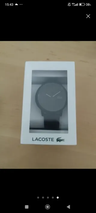 Lote Lacoste: Reloj y Perfume