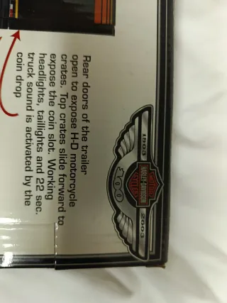 Camion Harley-Davidson 1:43