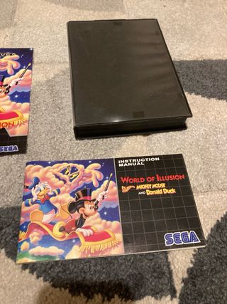 World of Illusion Mega Drive Sega
