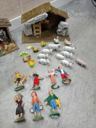 Presepe Pastorelli Ceramica e Plastica