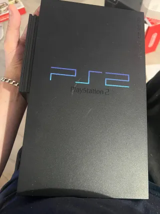 Consola PlayStation 2 Negra + Mando + Tarjeta Memo