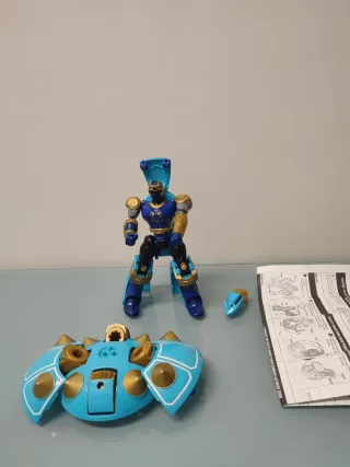 Zord Ninja Transformable Azul