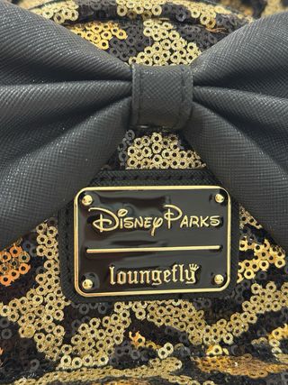 Bolso Loungefly Minnie Leopardo Lentejuelas