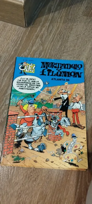 Lote de 5 comics de Mortadelo y Filemón