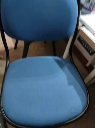 Silla de escritorio Ikea azul