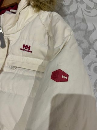 Chaqueta Helly Hansen Beige con Capucha y Pelo