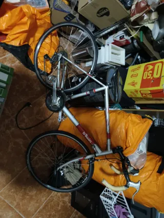 Bicicleta carretera Btwin 21 v