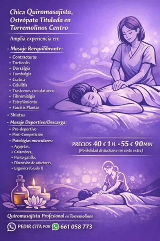 Quiromasajista titulada